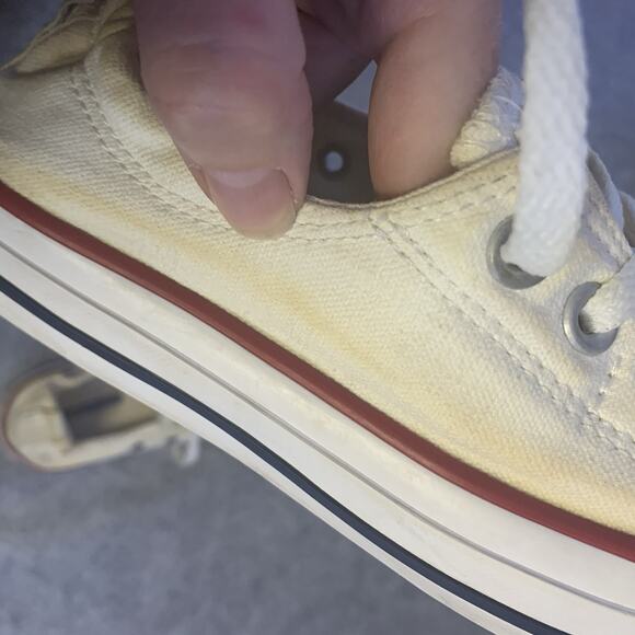 Converse Shoes Womens 7 Chuck Taylor Shoreline Casual Sneakers 537084F White - Picture 8 of 8